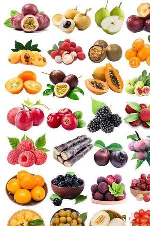 水果盛宴 千姿百態，免摳圖素材全覽
